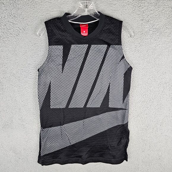 Nike Women's Medium Sportswear Double Layer MESH Top 833480 - Picture 1 of 9